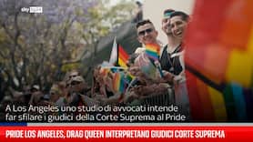 Pride LA, drag queen interpretano giudici Corte Suprema