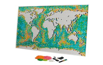 mappa del mondo lego
