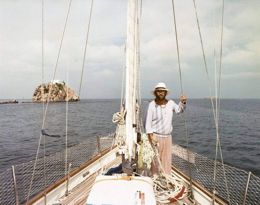 Lucio Dalla. Copyright Luigi Ghirri