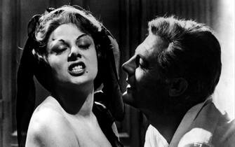 Una scena di Otto e mezzo Una scena di Otto e mezzo