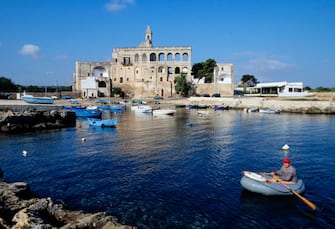 San Vito, a picturesque place by the sea, It is a fraction of the municipality of Polignano a Mare, in the province of Bari. (Photo by Vittoriano Rastelli/Getty Images)