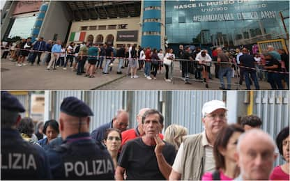 Totò Schillaci, riaperta camera ardente allo stadio. Domani i funerali