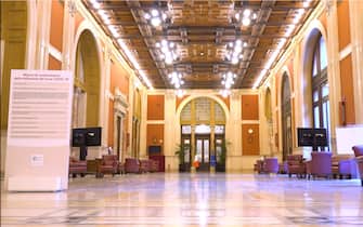 Lavori in corso seggi elezione presidente della Repubblica