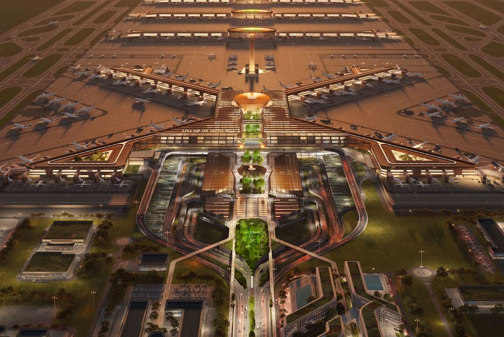 Bishoftu International Airport. Render by X Universe