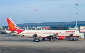 COLOMBO, SRI LANKA-FEBRUARY 24, 2020: Airbus A321-211(VT - PPK) airline Air India on the Bandaranaike international airport