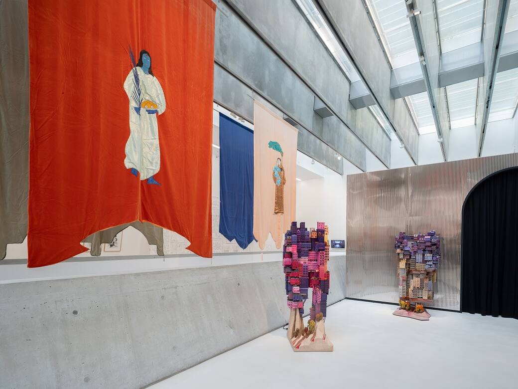 Installation view Stop Drawing. Architettura oltre il disegno. Foto ©Vincenzo Labellarte. Courtesy Fondazione MAXXI