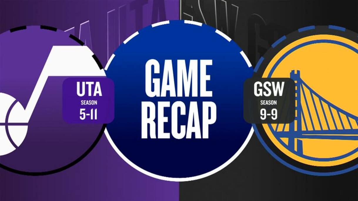 NBA: Warriors vs. Jazz Highlights