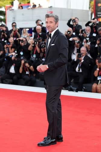 VENICE, ITALY - AUGUST 31: Patrick Dempsey attends a red carpet for the movie "Ferrari" at the 80th Venice International Film Festival on August 31, 2023 in Venice, Italy. (Photo by Daniele Venturelli/WireImage)