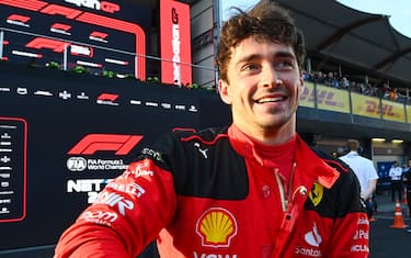 LA POLE DI LECLERC A BAKU NEL 2023