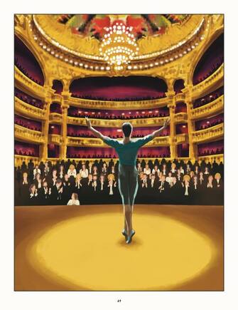 Edita da 24 ORE Cultura, è in libreria la graphic novel “Roberto Bolle”, liberamente ispirata alla straordinaria vita dell’étoile, scritta e illustrata da Francesco Cattani