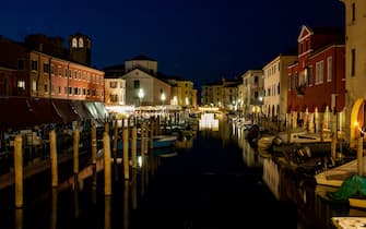 General view of Chioggia, Italy, amid the Covid-19 pandemic. Tourism in Italy is slowly recovering after months of closure due to the coronavirus pandemic.  In the last weeks, Italy rolls out its new Green Pass (Health Pass) rules. The Green Pass is required for indoor dining in restaurants and bars, museums, cinemas, and gyms.   (Photo by Manuel Romano/NurPhoto via Getty Images)
