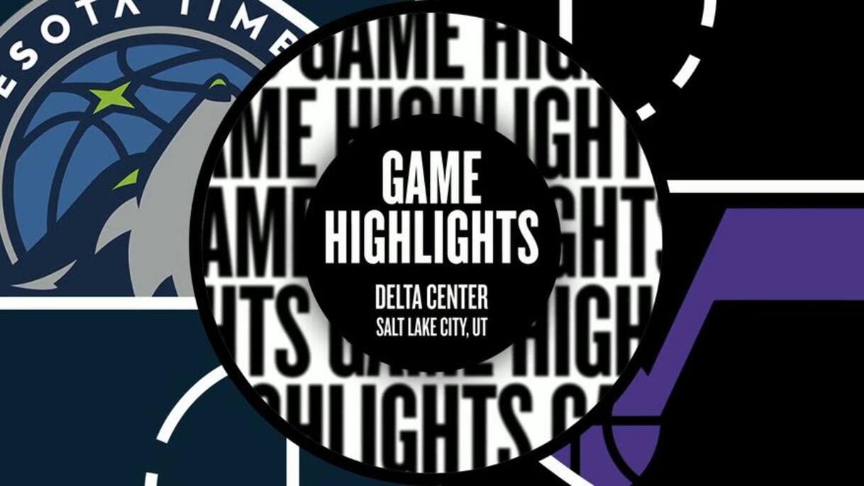 Utah Jazz vs. Minnesota Timberwolves Highlights