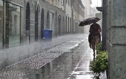 Inatteso temporale estivo si abbatte sulla pianura padana