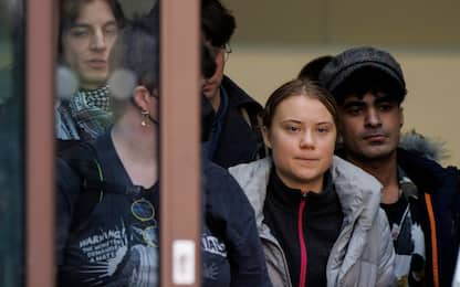 Greta Thunberg arrestata in manifestazione contro guerra