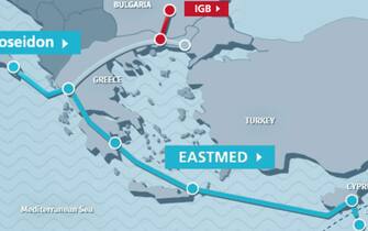 Il progetto del gasdotto Poseidon