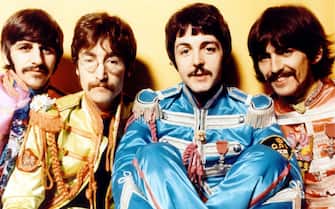 I Beatles in una foto d'epoca
