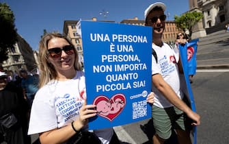 cartello contro l'aborto