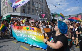 Gay pride a Budapest