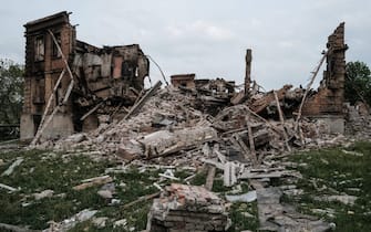 edificio distrutto ucraina