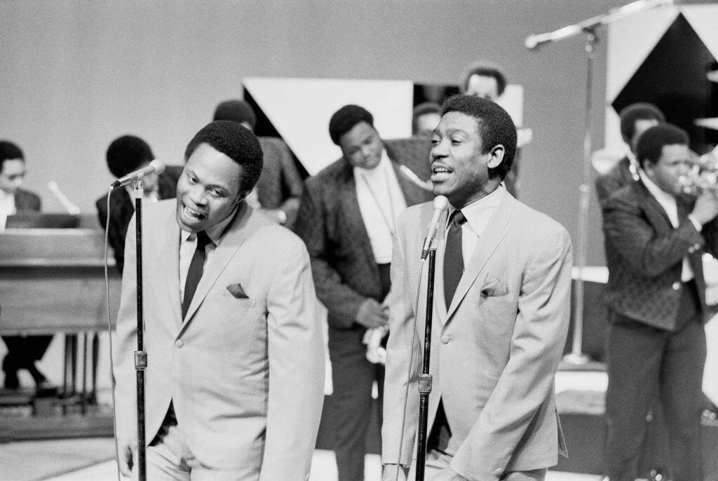 Sam & Dave insieme sul palco a New York City nel 1969