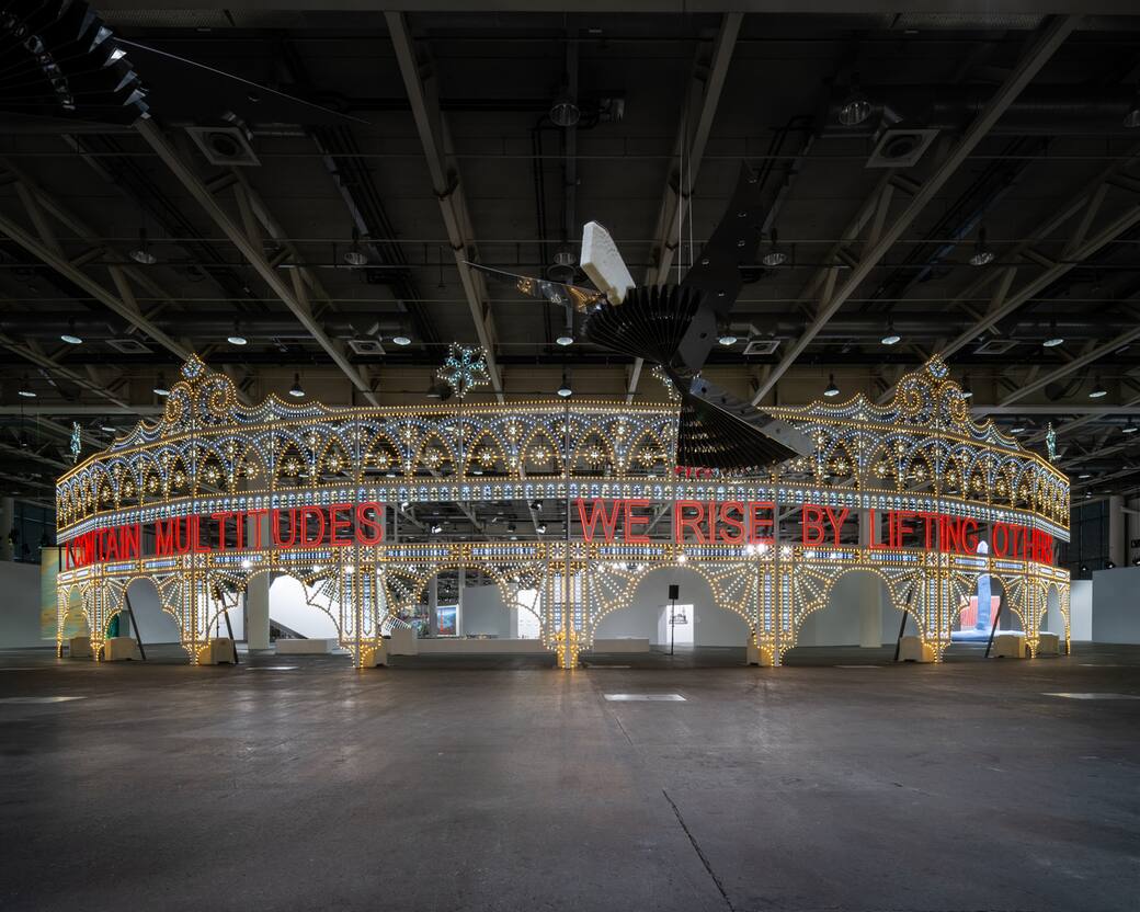 Marinella Senatore, We Rise by Lifting Others, 2023. Credits Mazen Jannoun. Courtesy Mazzoleni