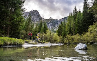 Stanno arrivando in Val di Sole, in Trentino, i primi sanitari e il personale medico impegnato nei mesi scorsi nei Covid Center di tutta Italia per trascorrere un periodo di vacanza offerto dagli operatori turistici della valle trentina. L'iniziativa ha ricevuto, nel giro di pochi giorni, migliaia di richieste di adesione da parte degli operatori in servizio nei Covid Center di tutta Italia. "Finora, abbiamo ricevuto oltre 700 prenotazioni per oltre 6000 presenze distribuite nelle 100 strutture ricettive aderenti. Ma le richieste continuano ad arrivare anche last minute" conferma Fabio Sacco, direttore dell'APT della Val di Sole. I sanitari italiani sono ospitati nell'ambito dell'iniziativa "Siete la nostra Italia migliore".
ANSA/APT VAL DI SOLE