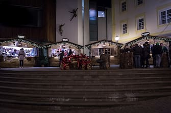 Opening of the traditional Christmas Market in Ortisei (Photo by Massimiliano Donati/Corbis via Getty Images)
