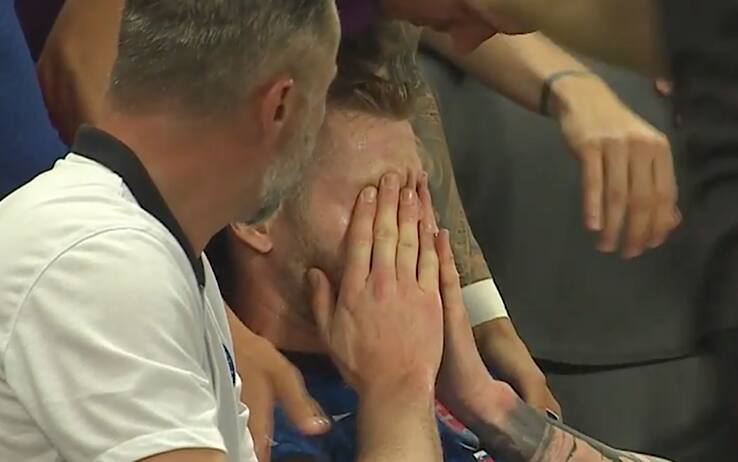 Infortunio e mani sul volto per Skriniar
