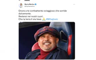 Il ricordo social di Sinisa Mihajlovic