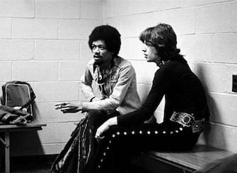 Jimi Hendrix, Mick Jagger