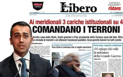 Libero: “Comandano terroni”, M5S contro fondi editoria