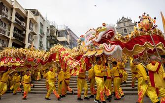 I festeggiamenti a Macao