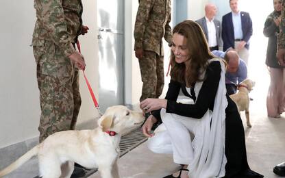 Kate Middleton e William in Pakistan. FOTO