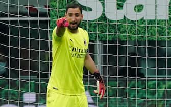 Il portiere del Milan Gianluigi Donnarumma