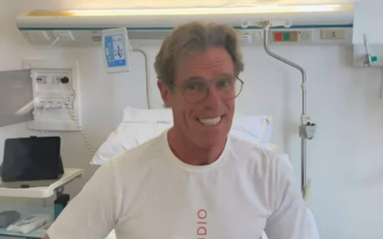 Mario Cipollini ricoverato in ospedale ad Ancona per controlli al cuore Mario Cipollini ricoverato in ospedale ad Ancona per controlli al cuore