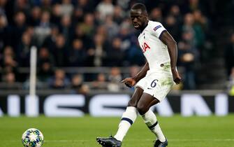 Tottenham's Davinson Sanchez during the UEFA Champions League match at the Tottenham Hotspur Stadium, London. Picture date: 22nd October 2019. Picture credit should read: David Klein/Sportimage via PA Images