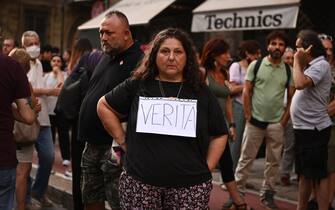 Manifestazione contro il green pass a Torino