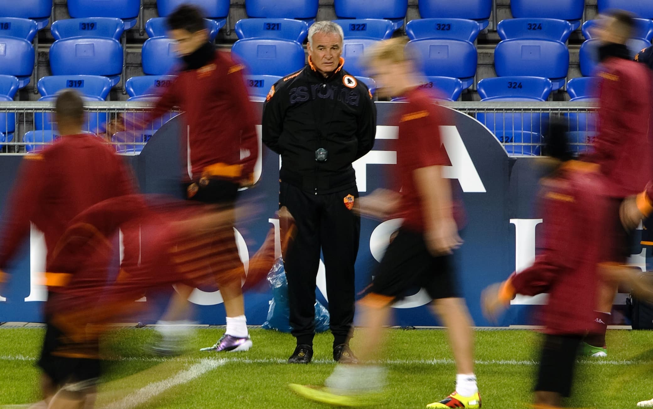 allenamento guidato da Ranieri