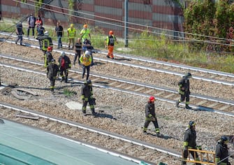 Deragliamento treno stazione di Carnate