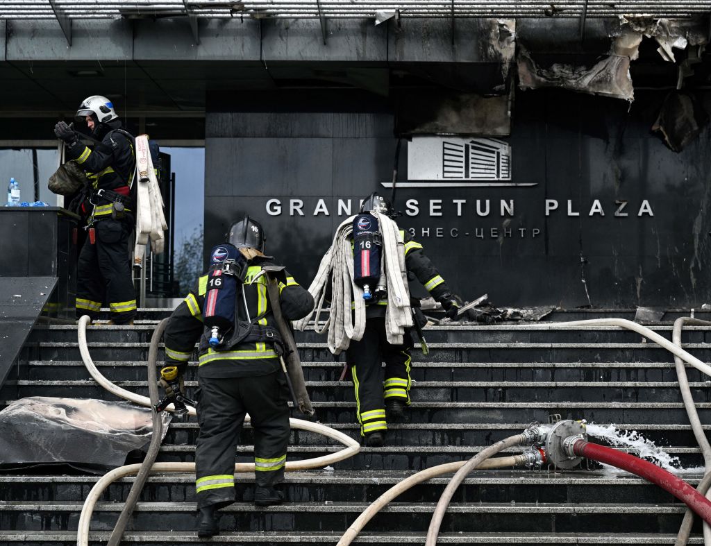 L'incendio a Mosca