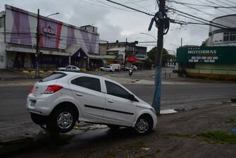 Heavy rains since last night  caused several floods in neighborhoods in the north of Rio de Janeiro such as Iraja and Rocha Miranda, among others. At the height of Iraja, Av. Brasil is closed with no plans for release.



Pictured: GV,General View

Ref: SPL10681862 140124 NON-EXCLUSIVE

Picture by: Fausto Maia/TheNEWS2 via ZUMA / SplashNews.com



Splash News and Pictures

USA: 310-525-5808 
UK: 020 8126 1009

eamteam@shutterstock.com



World Rights, No Argentina Rights, No Belgium Rights, No China Rights, No Czechia Rights, No Finland Rights, No France Rights, No Hungary Rights, No Japan Rights, No Mexico Rights, No Netherlands Rights, No Norway Rights, No Peru Rights, No Portugal Rights, No Slovenia Rights, No Sweden Rights, No Taiwan Rights, No United Kingdom Rights