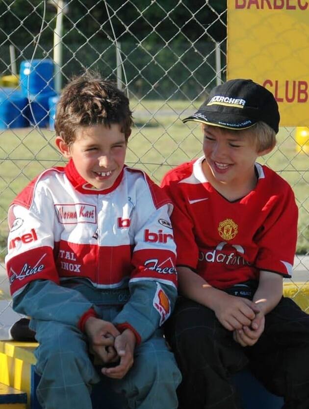 Esteban Ocon e Pierre Gasly da 'baby' piloti Esteban Ocon e Pierre Gasly