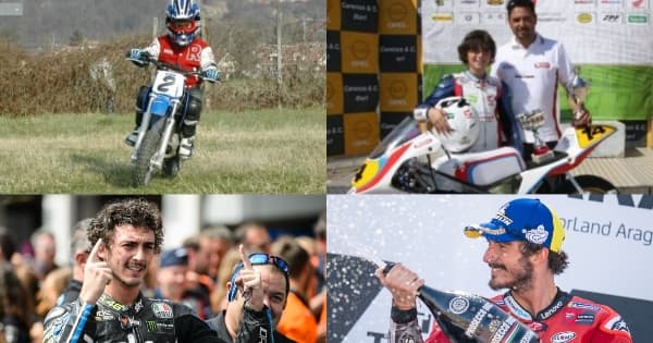Tutta la storia di Bagnaia: dal minicross ai 2 Mondiali con Ducati, passando per Sky
