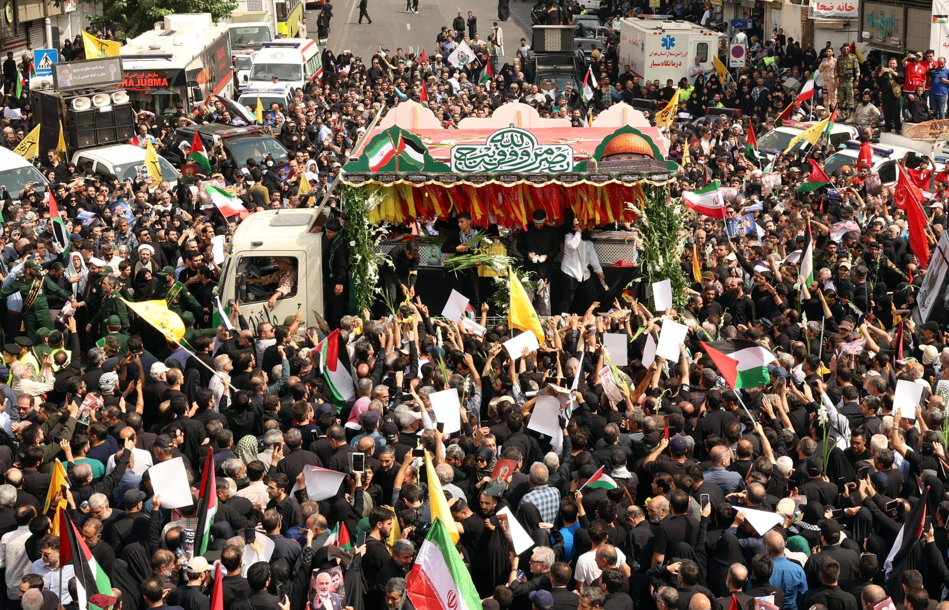 Funerali Haniyeh Teheran