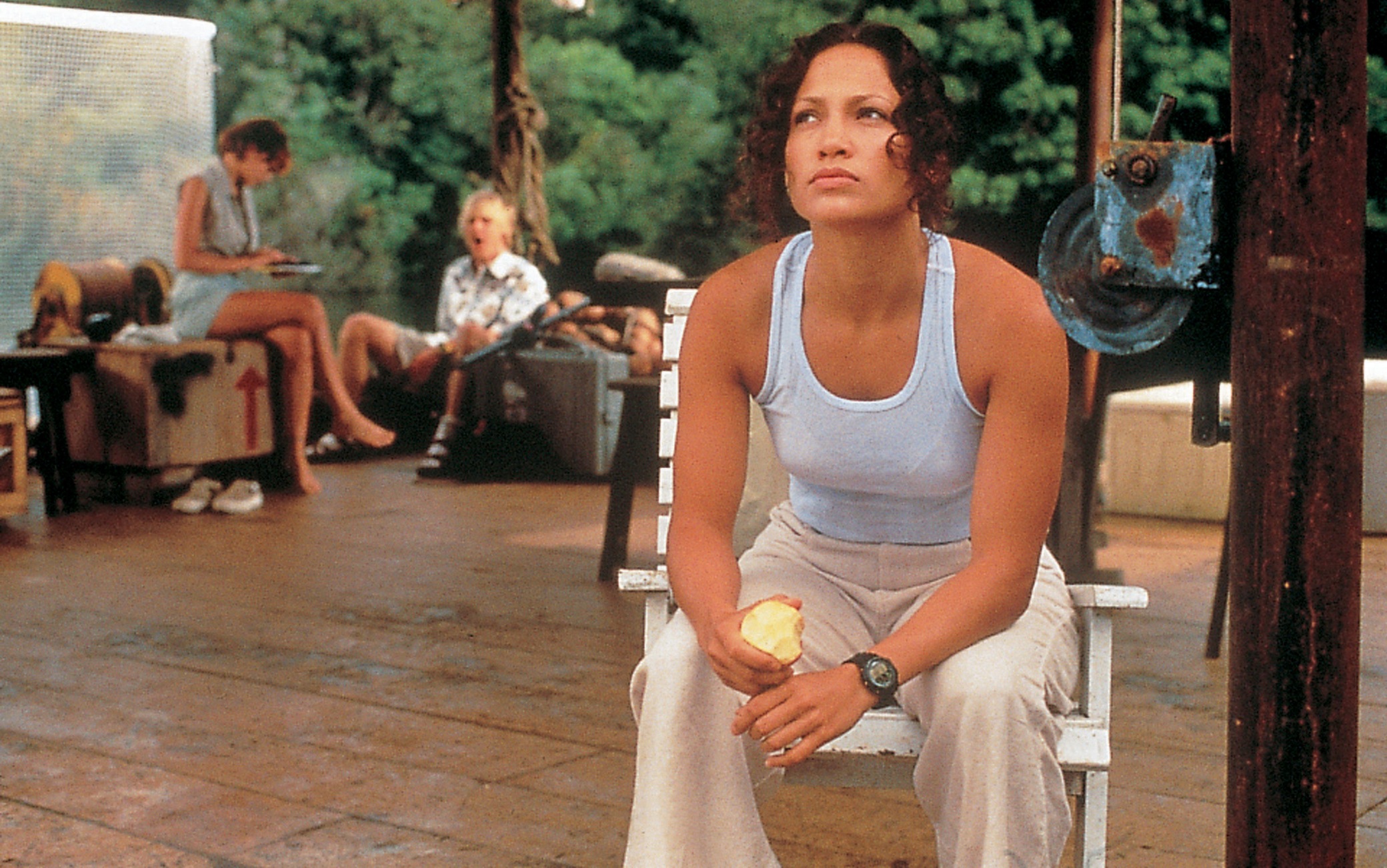 Jennifer Lopez in una scena di Anaconda