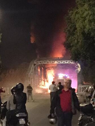 incendio ponte roma