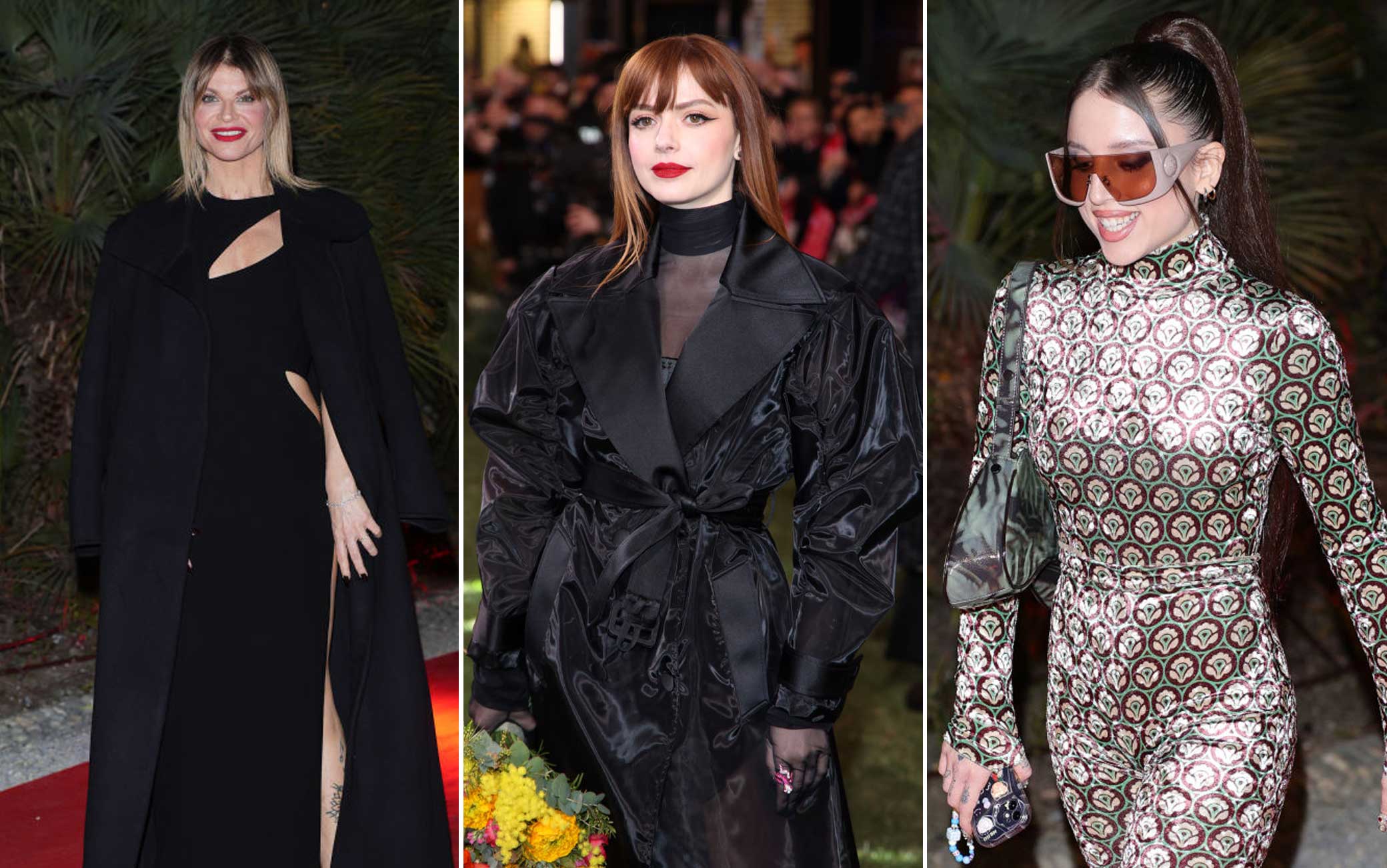 Sanremo 2024, la sfilata sul green carpet dei cantanti arrivati al