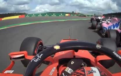 Raggio di sole: la magia di Leclerc a Spa. VIDEO