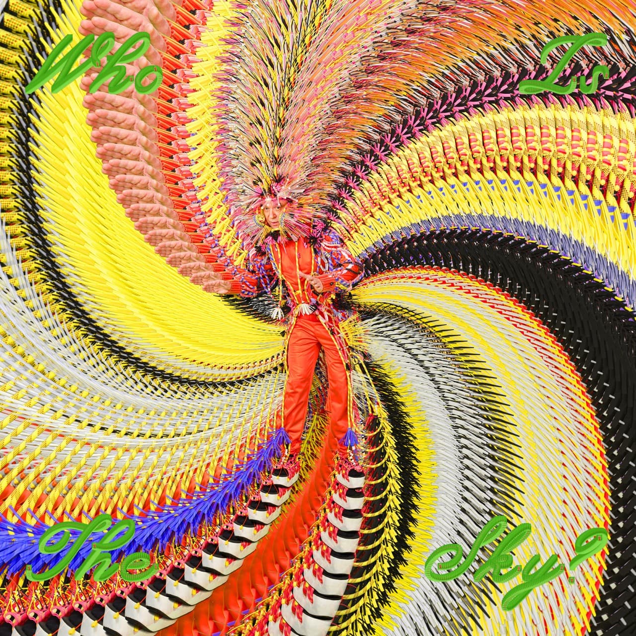 Cover album Who's The Sky? David Byrne