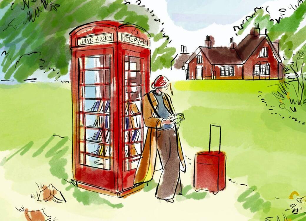 Un dettaglio della copertina di “Effetto Jane Austen”